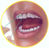 как использовать зубную нить